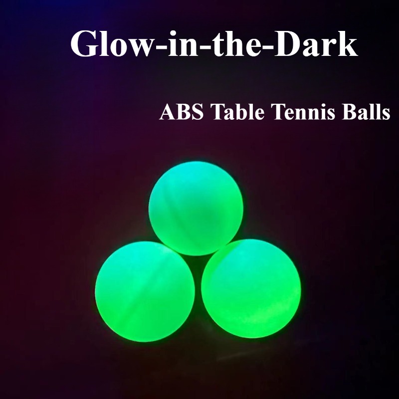 Desk Setup Dark - Balles de tennis de table lumineuses,