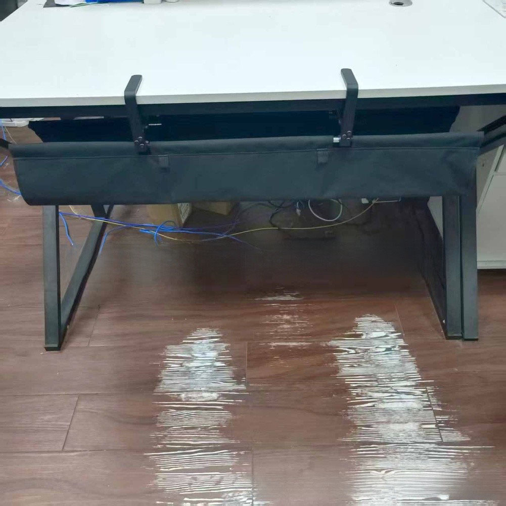 Desk Setup Layout - Organisateur de câbles pour utilisation sous