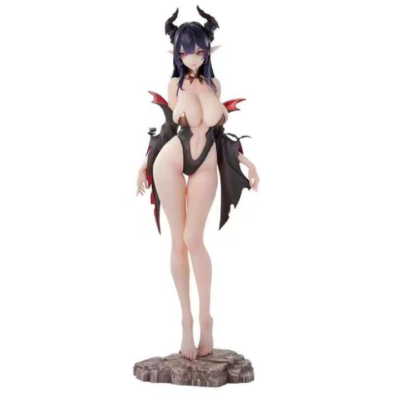 Desk Setup Editing - Figurine Liliana la Sorcière Dévorante, douce,