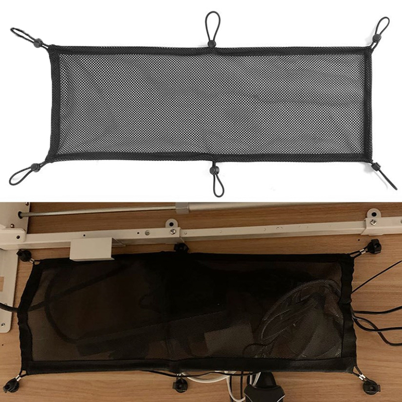 Desk Setup Organizer - Filet de gestion des câbles de