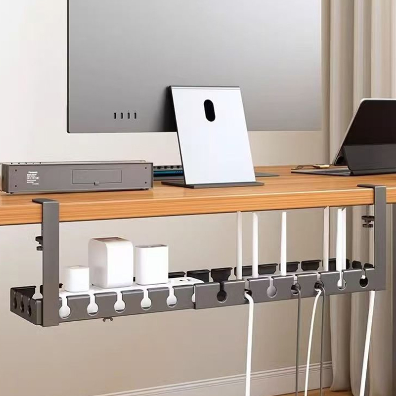Desk Setup Organizer - Organisateur de câbles sous Table, sans