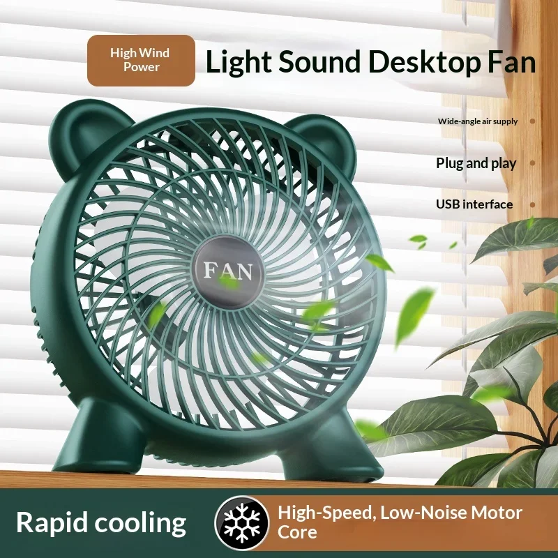 Fan Desk Small Usb - Ventilateur de bureau USB en forme