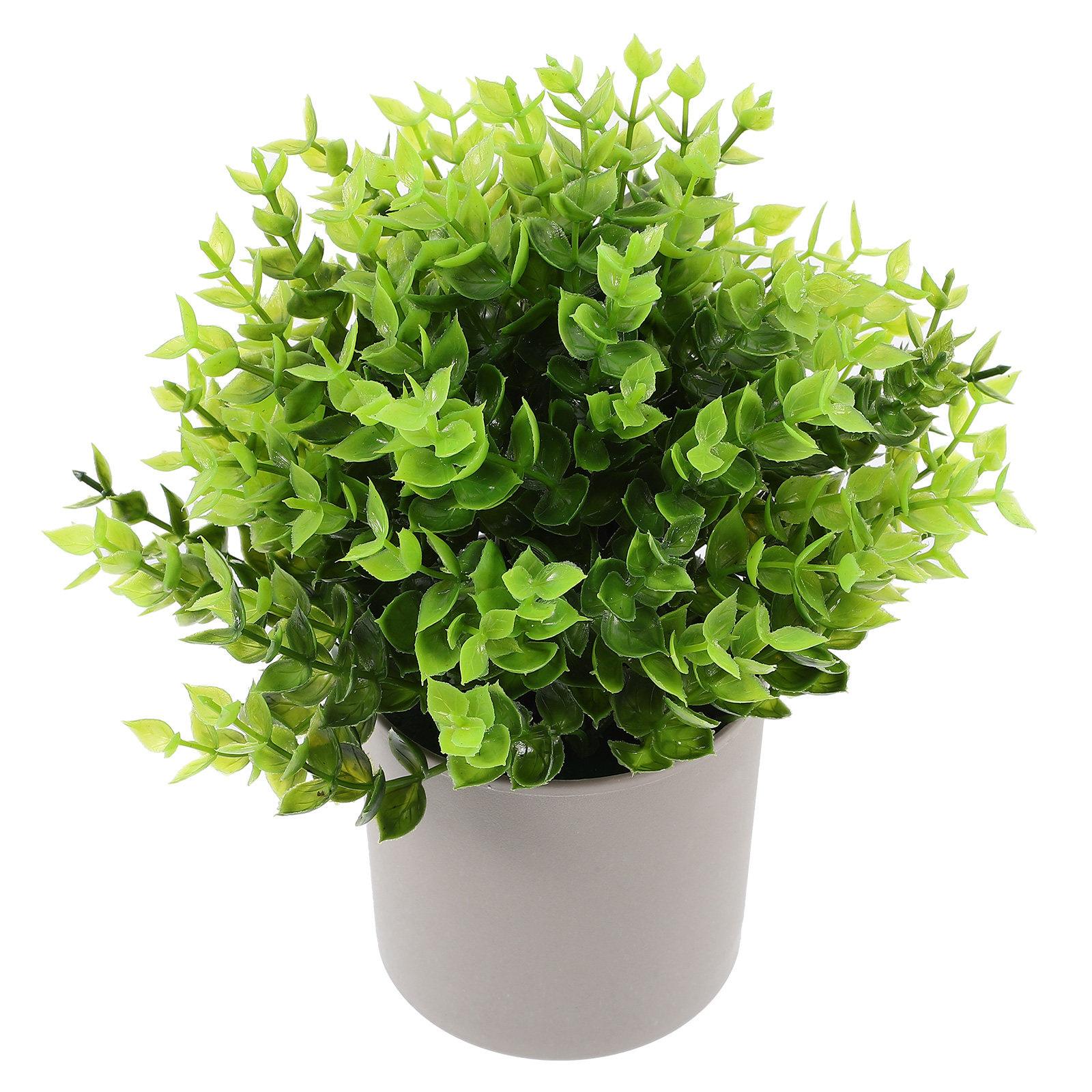 Plant Pot Small Desk - Plante verte artificielle réaliste en pot,
