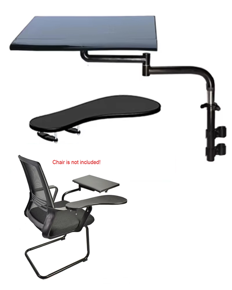 Desk Setup Pink - Hyvarwey-Chaise à arc multifonctionnelle à mouvement