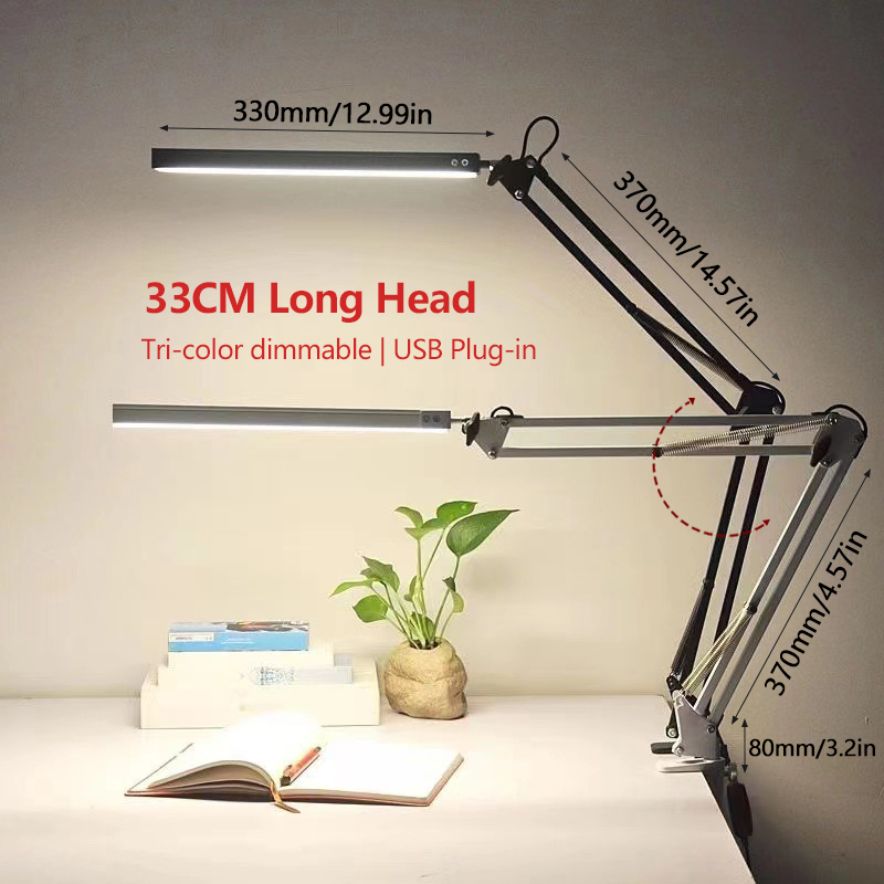 Desk Setup Computer - 33CM LED lampe de bureau réglable