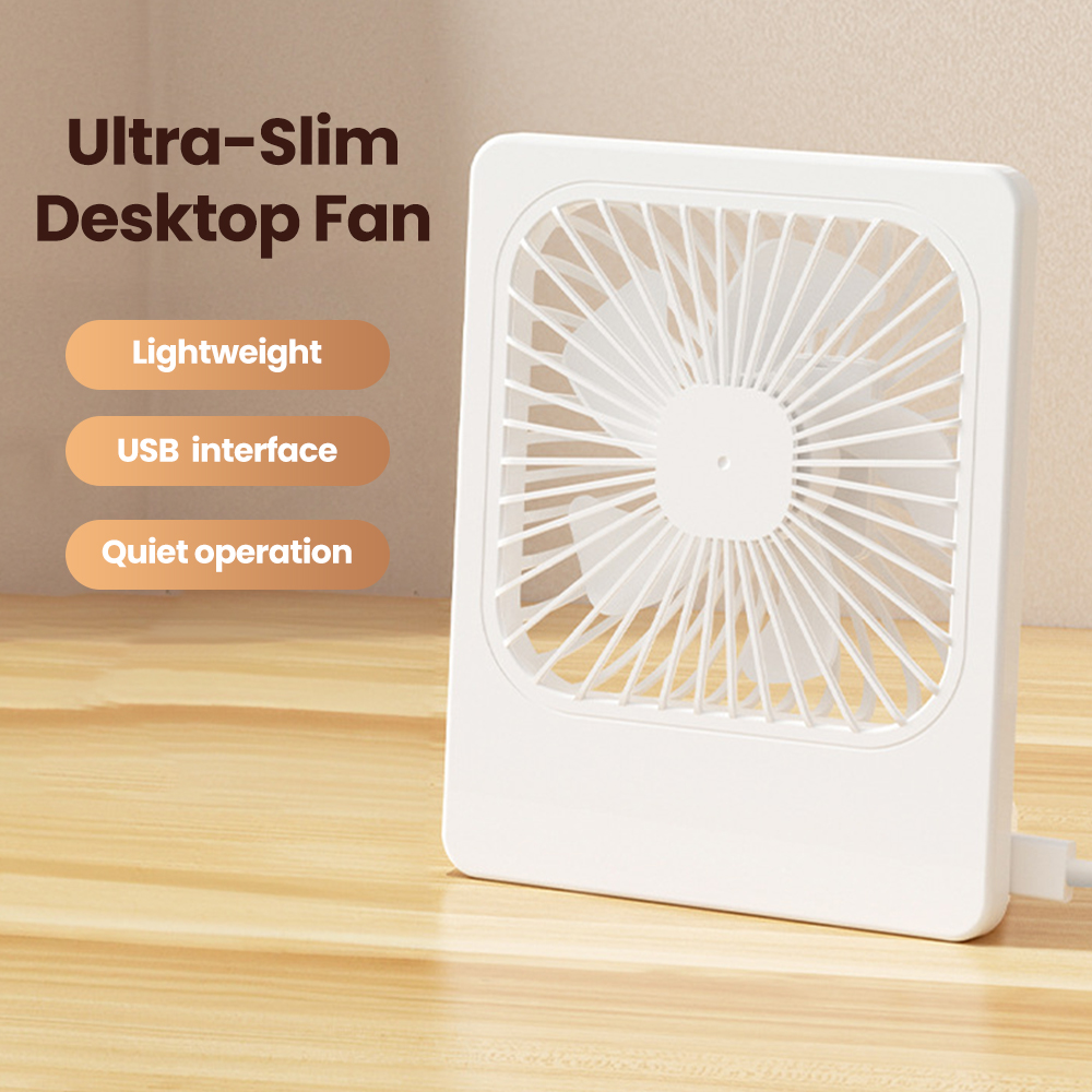 Fan Desk Small Usb - Mini ventilateur USB 5 pales silencieux
