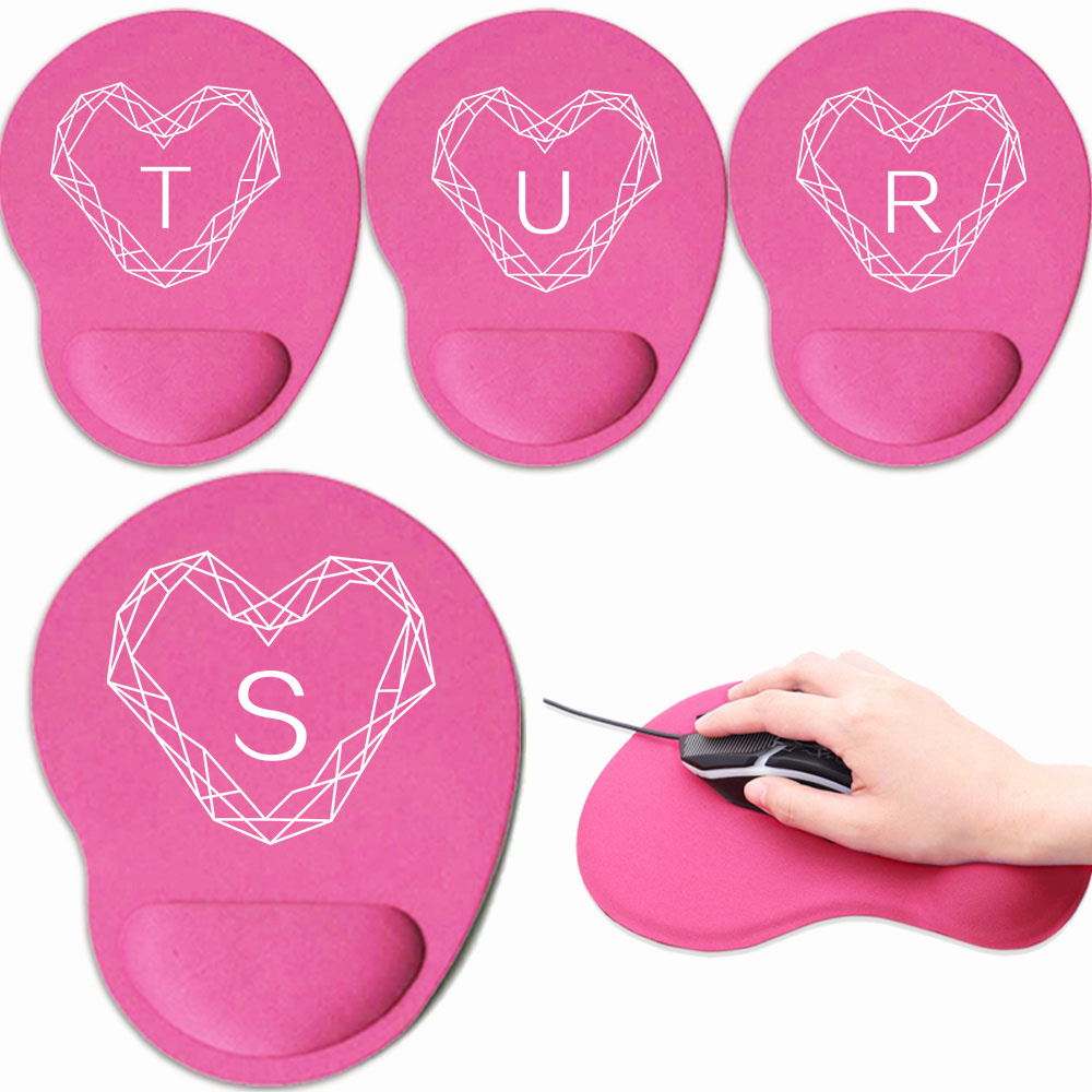 Desk Setup Pink - Tapis de souris de jeu Premium,