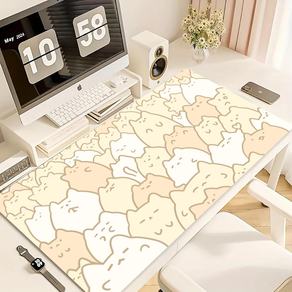 Tapis de souris gaming, grand  - Desk Setup Pink avis et prix