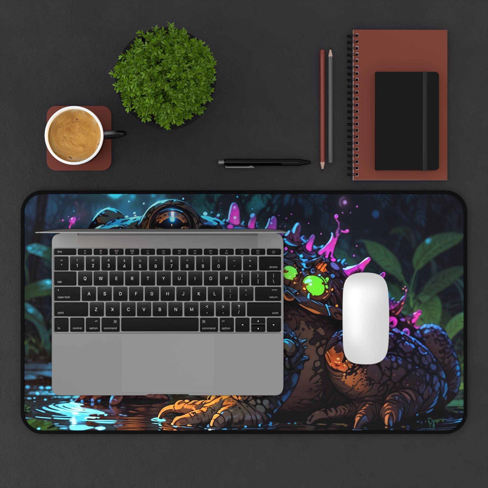 Tapis de bureau mignon grenoui - Desk Setup Workspace avis et prix