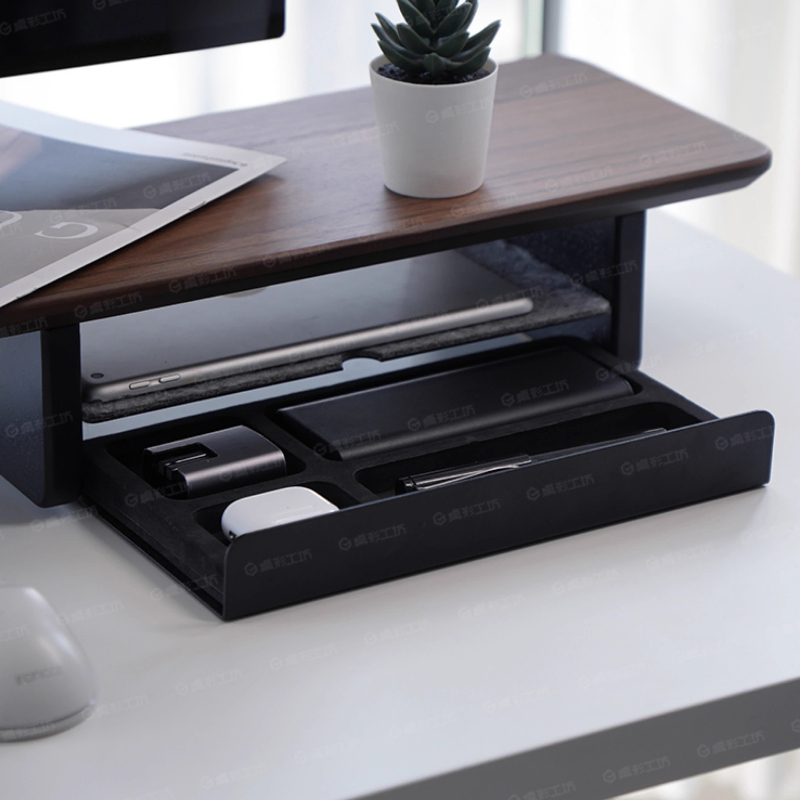 Support de moniteur, tiroirs d - Desk Setup Computer avis et prix
