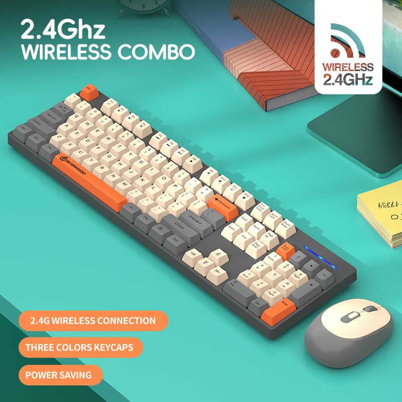 Ensemble clavier et souris san - Desk Setup Keyboard avis et prix