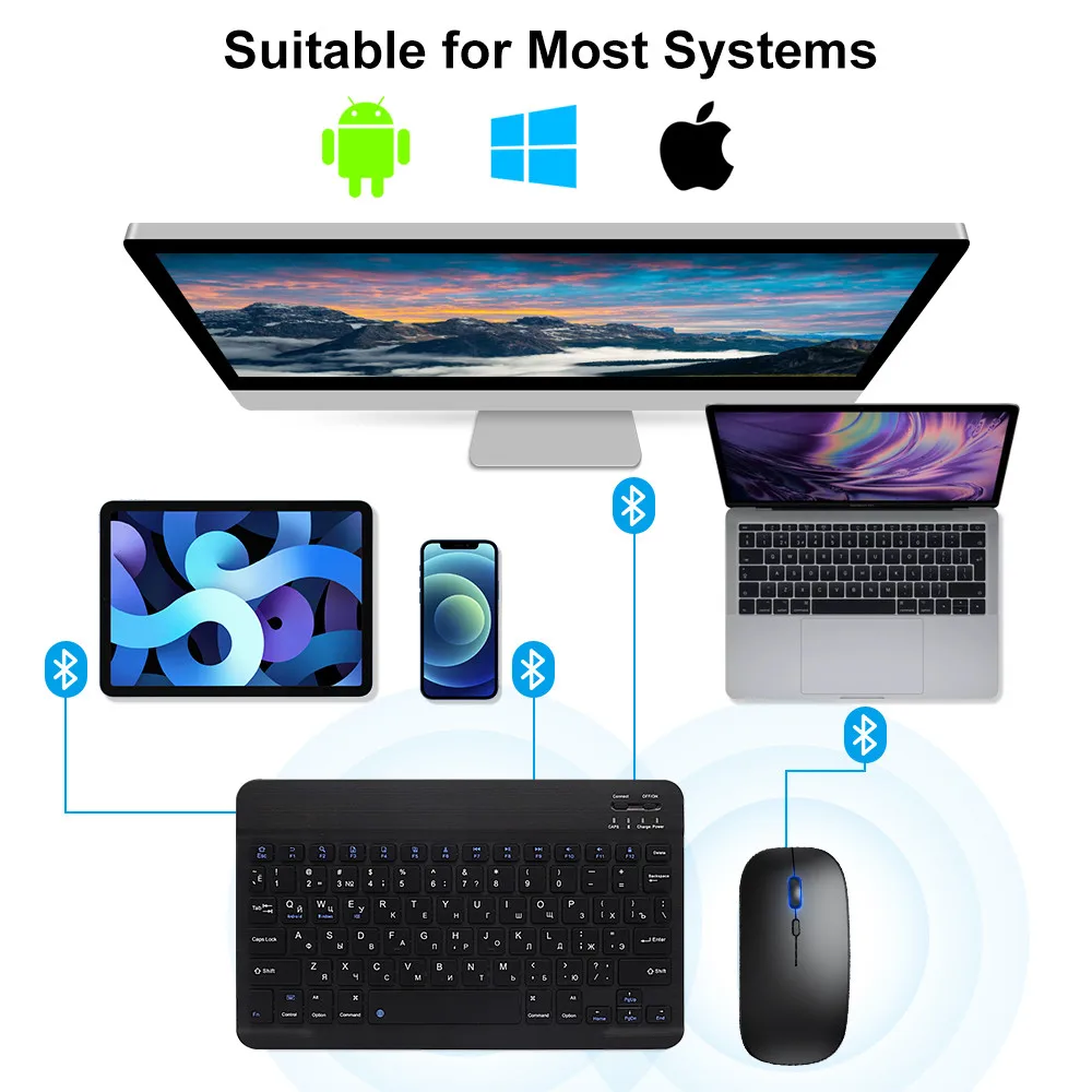 Nouveau 2025 Bluetooth clavier - Desk Setup Keyboard avis et prix