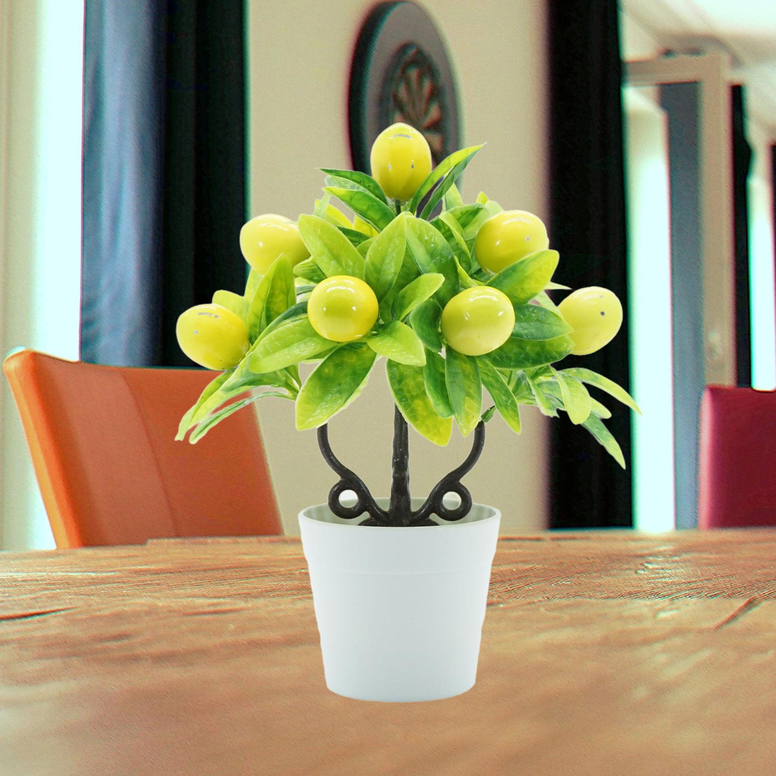 Plantes artificielles en pot,  - Plant Pot Small Desk avis et prix