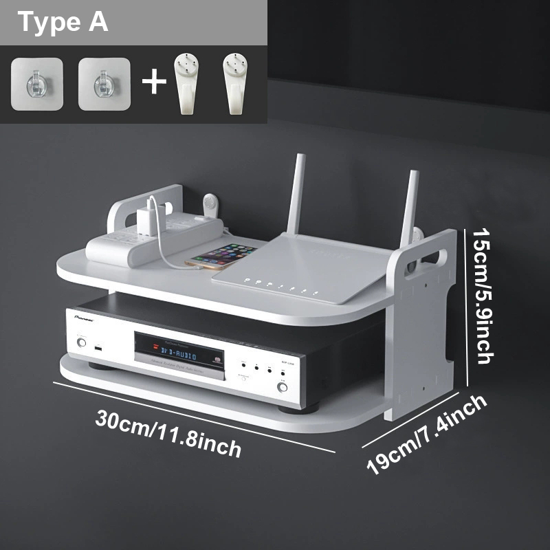 Étagère murale pour routeur et - Desk Setup Organizer avis et prix