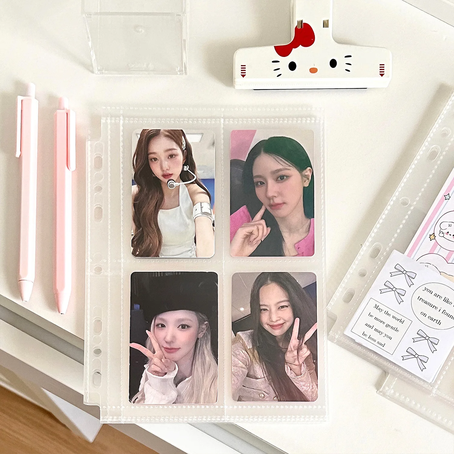A5 7 trous Transparent porte-f - Ring Binder Box avis et prix