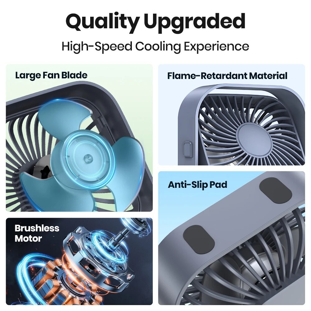 TOPK-Ventilateur de bureau USB - Fan Desk Small Usb avis et prix