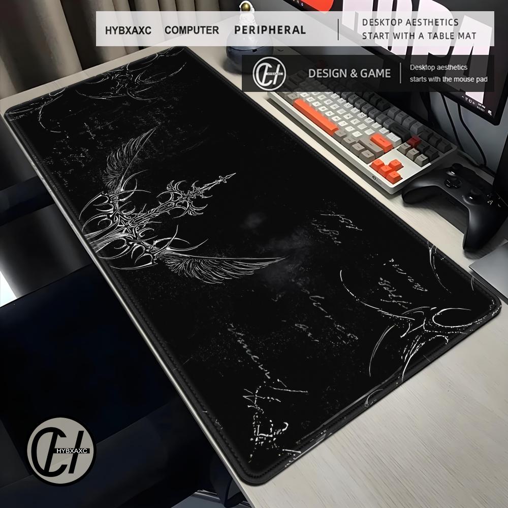 Grand tapis de bureau antidéra - Desk Setup Dark avis et prix