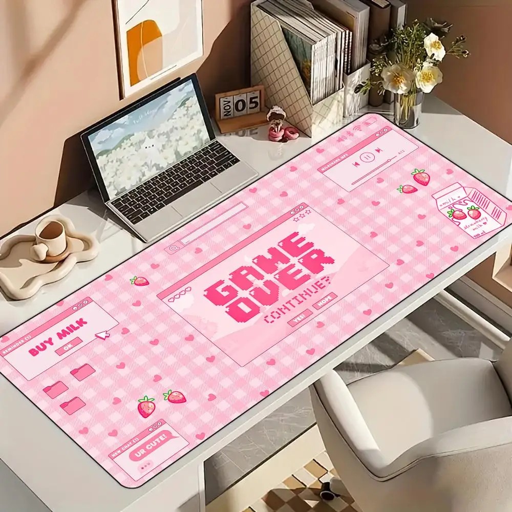 VIKAMA Tapis de souris rose à  - Desk Setup Pink avis et prix