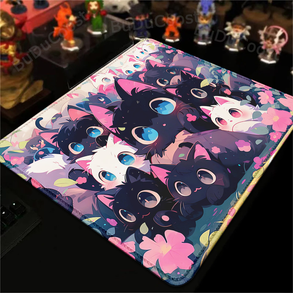 Petit tapis 18x22cm, nuages de - Desk Setup Pink avis et prix