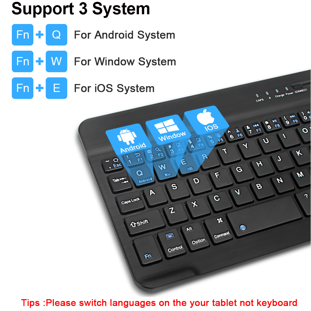 Clavier sans fil espagnol fran - Desk Setup Keyboard avis et prix