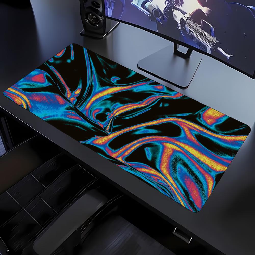 Grand tapis de souris à motif  - Desk Setup Workspace avis et prix