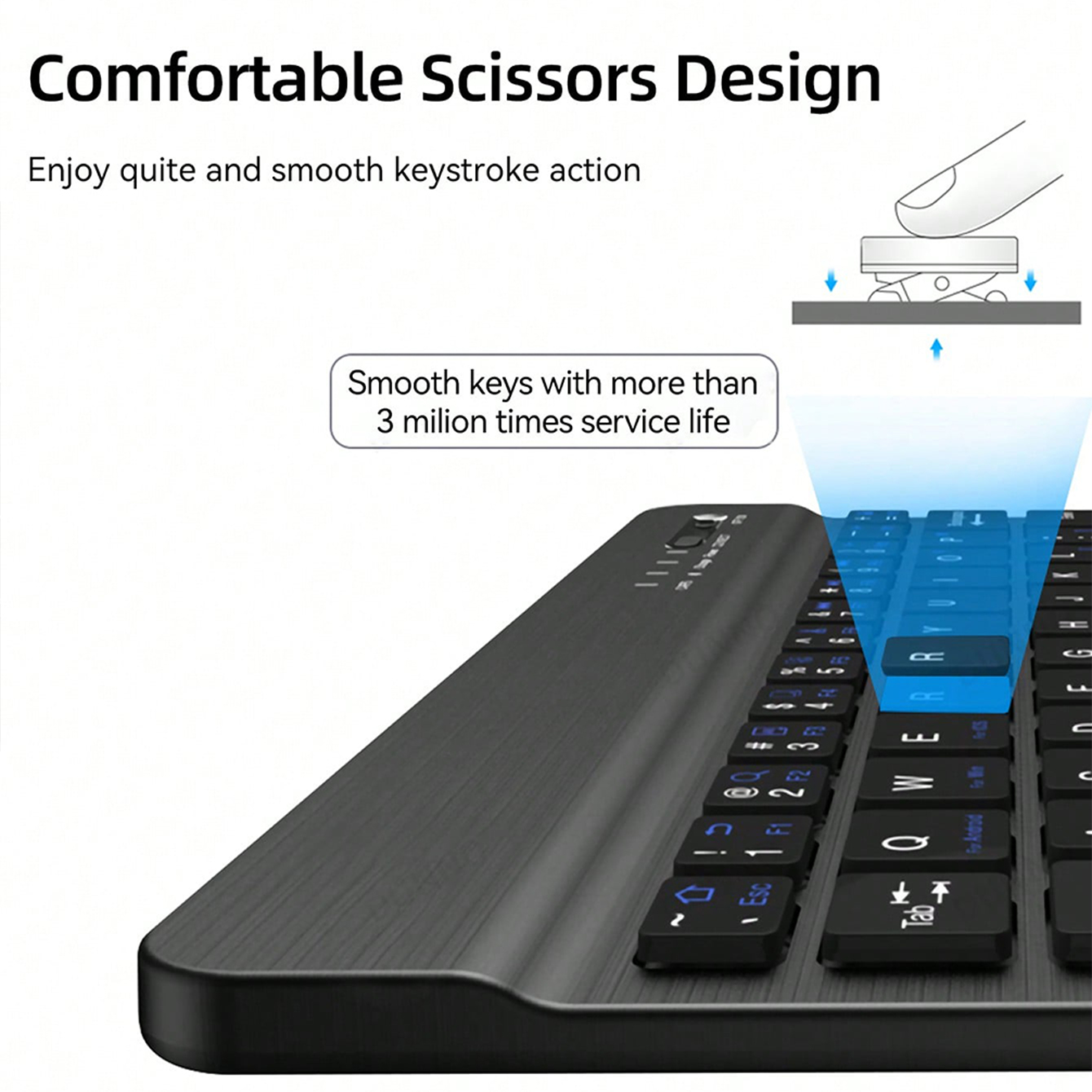 Clavier multilingue pour table - Desk Setup Keyboard avis et prix