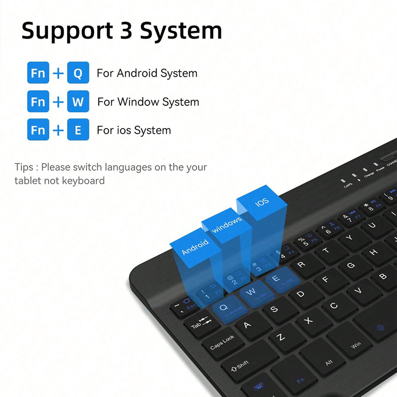 Clavier multilingue pour table - Desk Setup Keyboard avis et prix