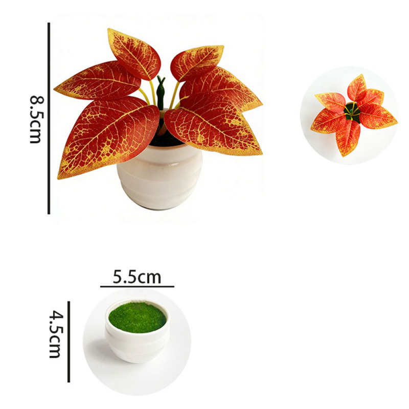 Plantes vertes artificielles e - Plant Pot Small Desk avis et prix