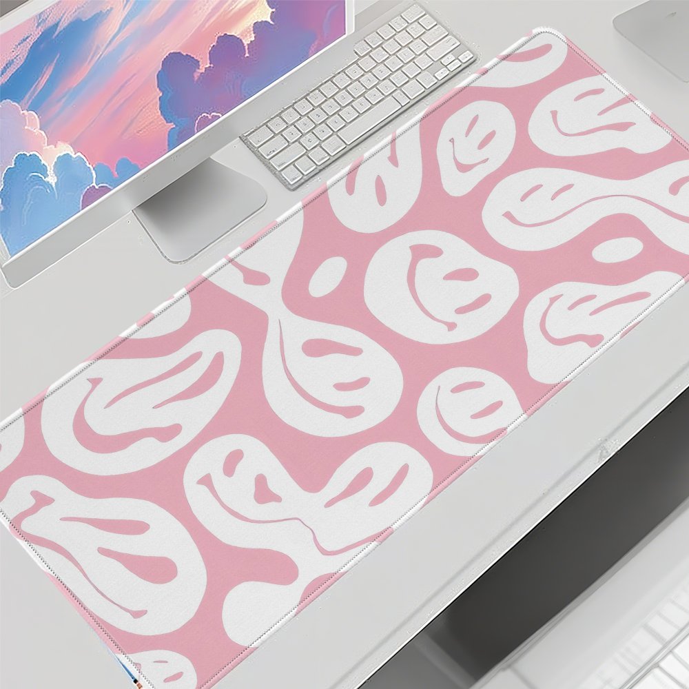 Grand tapis de bureau rose est - Desk Setup Workspace avis et prix