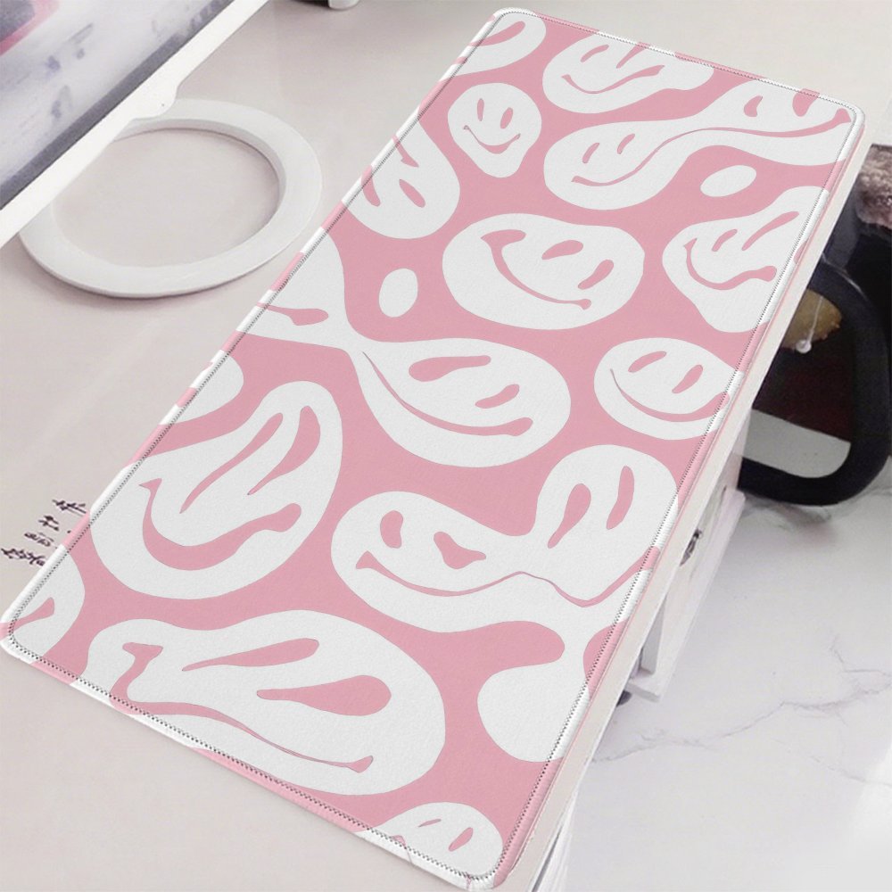 Grand tapis de bureau rose est - Desk Setup Workspace avis et prix