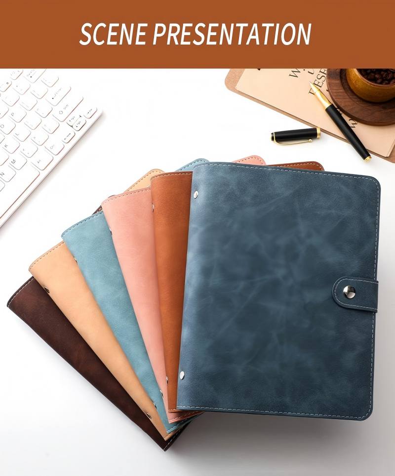 Classeur A5 en cuir PU souple, - Ring Binder Box avis et prix
