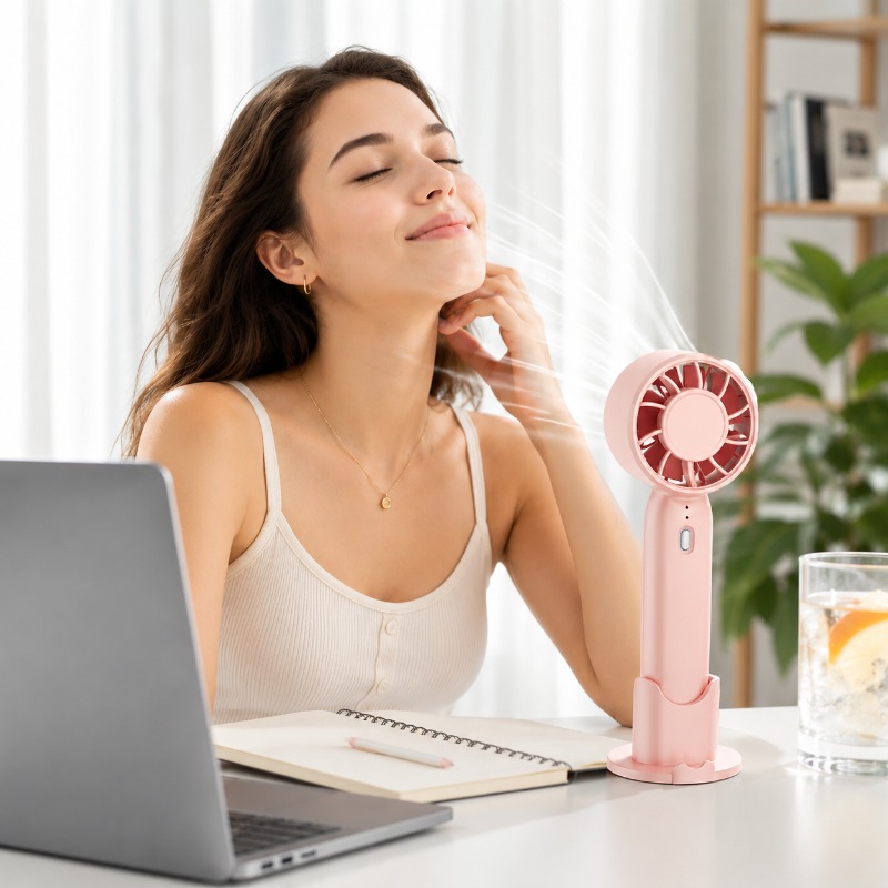 Ventilateur portatif rechargea - Fan Desk Small Usb avis et prix
