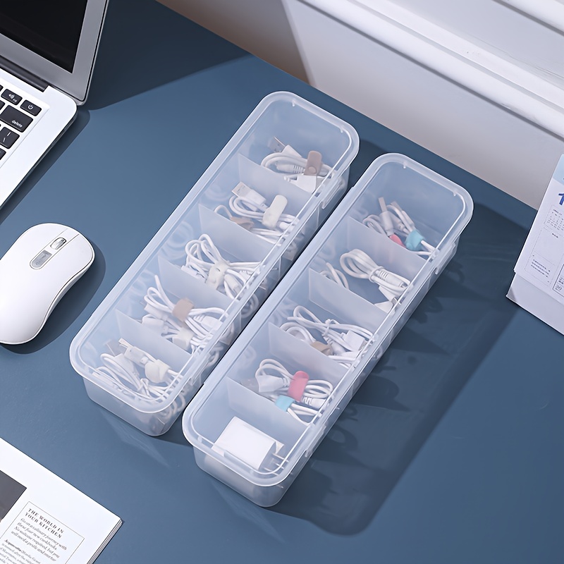 Lot de 2 grandes boîtes de ran - Desk Setup Organizer avis et prix