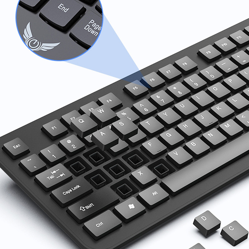 Ensemble clavier et souris san - Desk Setup Keyboard avis et prix