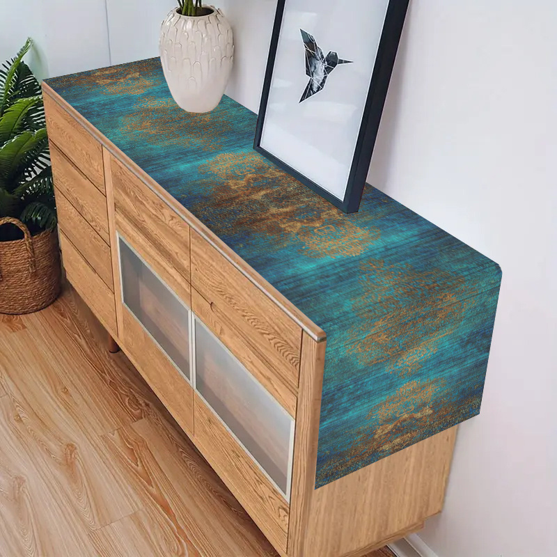 Chemin de table tissé rétro bl - Desk Setup Dark avis et prix