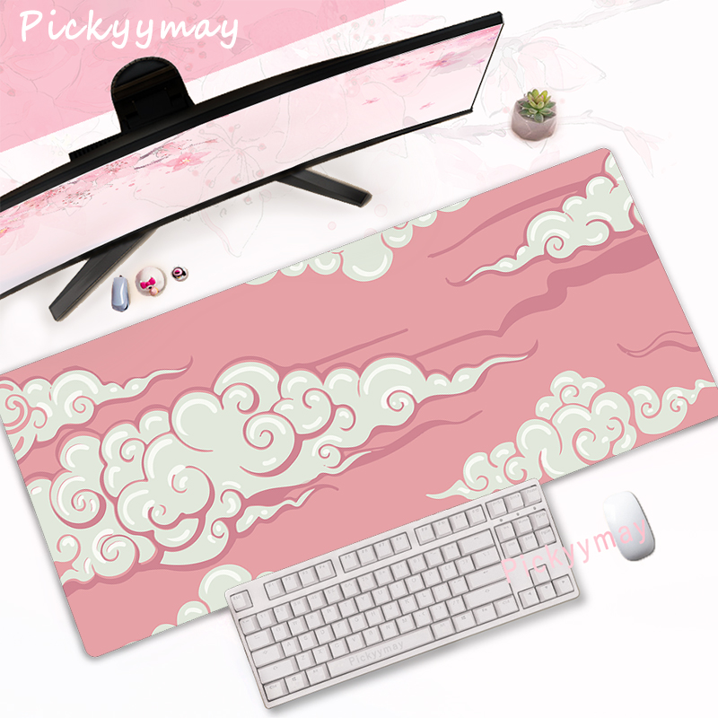 CIFBUY Tapis de souris de jeu  - Desk Setup Pink avis et prix
