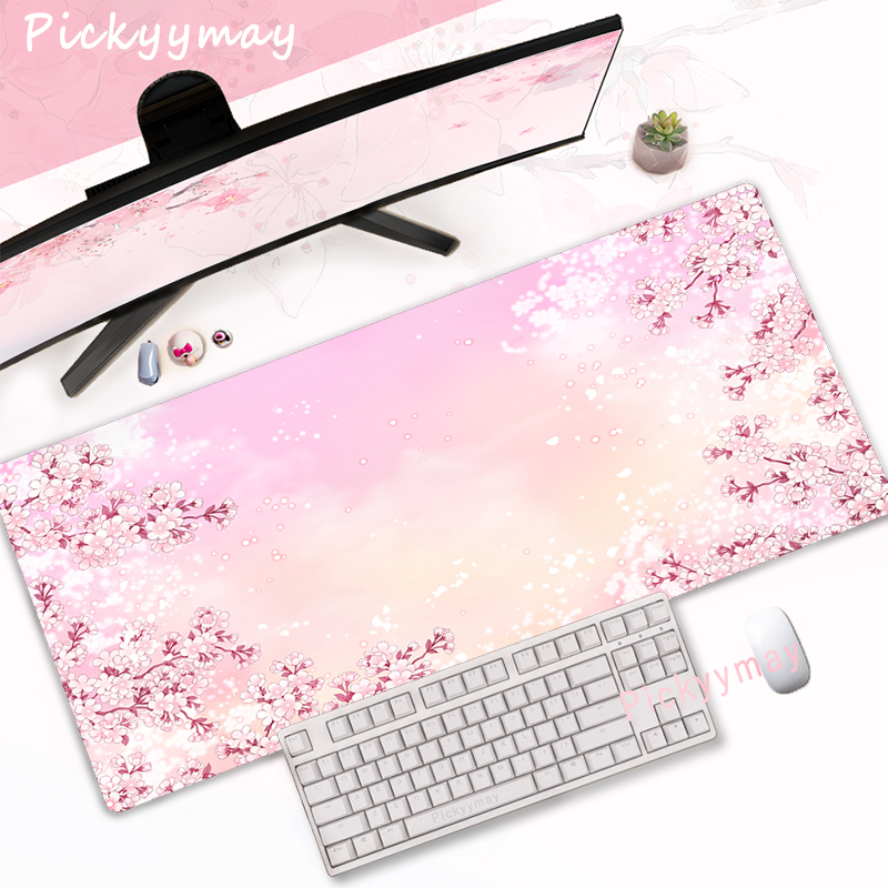 CIFBUY Tapis de souris de jeu  - Desk Setup Pink avis et prix