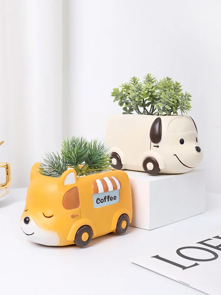 Pot de plantes succulentes en  - Plant Pot Small Desk avis et prix