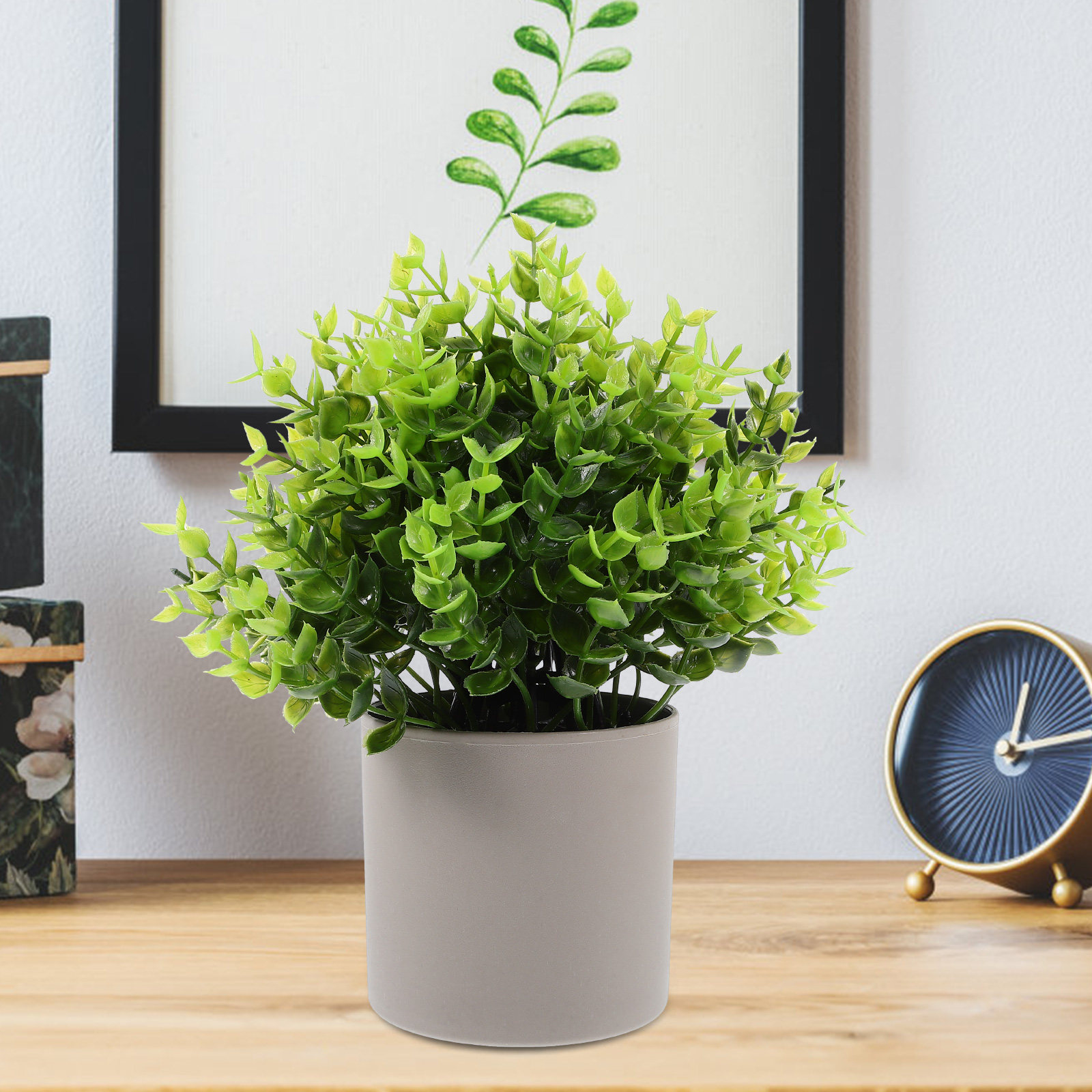 Plante verte artificielle réal - Plant Pot Small Desk avis et prix