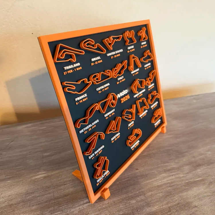 Calendrier de circuit de cours - Desk Setup Nature avis et prix