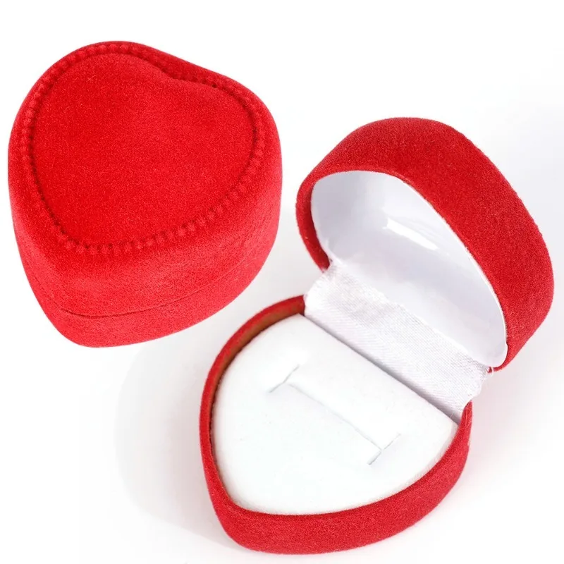 Boîte à bagues en forme de cœu - Ring Binder Box avis et prix