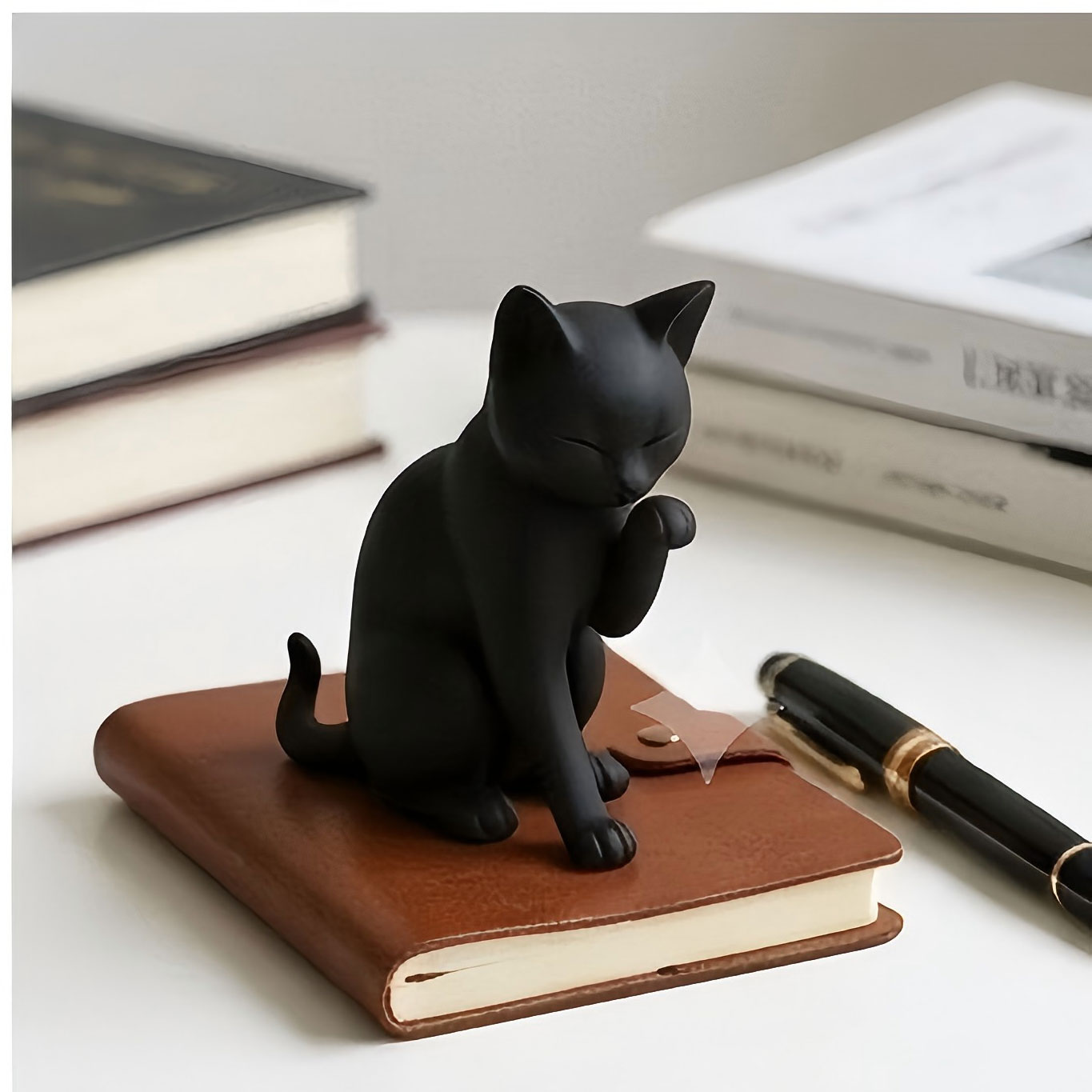 Figurine 3D Minimaliste Chat C - Desk Setup Workspace avis et prix