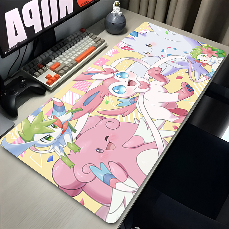 Grand tapis de souris rose mig - Desk Setup Pink avis et prix