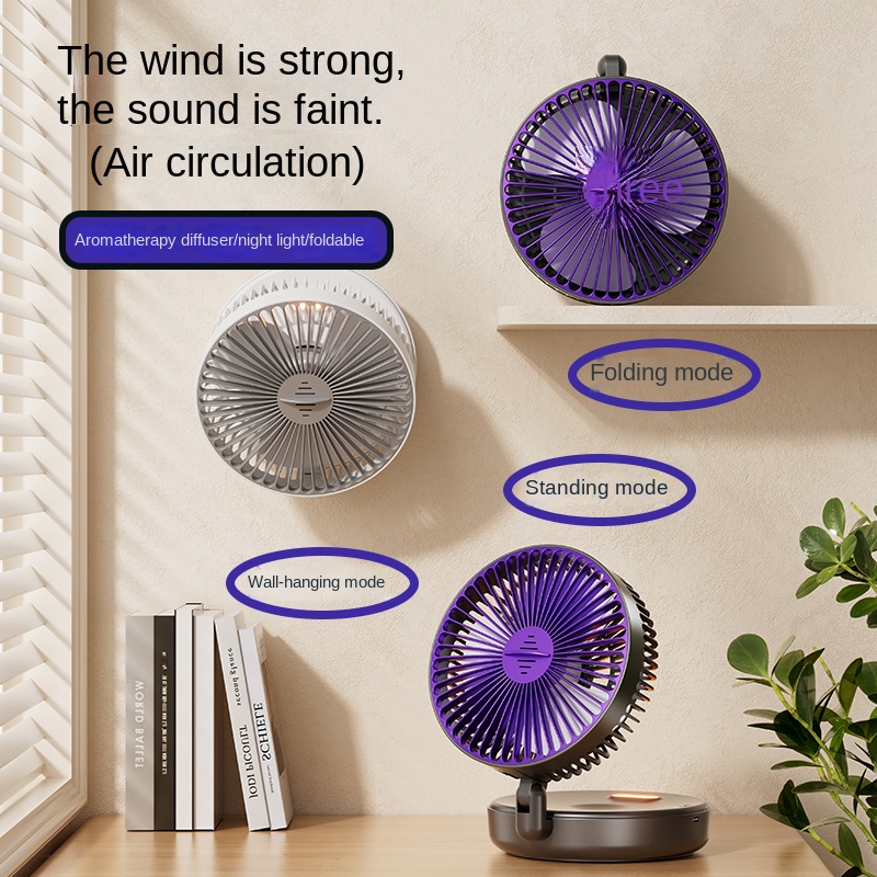 Ventilateur mural pliable 5000 - Desk Setup Dark avis et prix