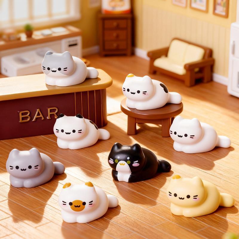 8 figurines miniatures de chat - Desk Setup Nature avis et prix