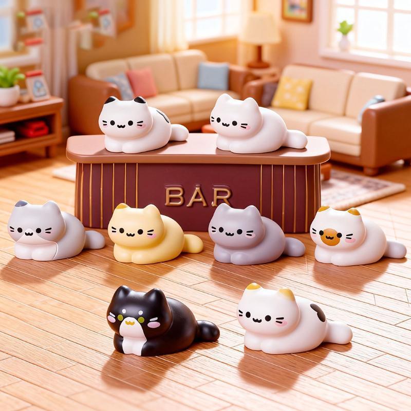 8 figurines miniatures de chat - Desk Setup Nature avis et prix